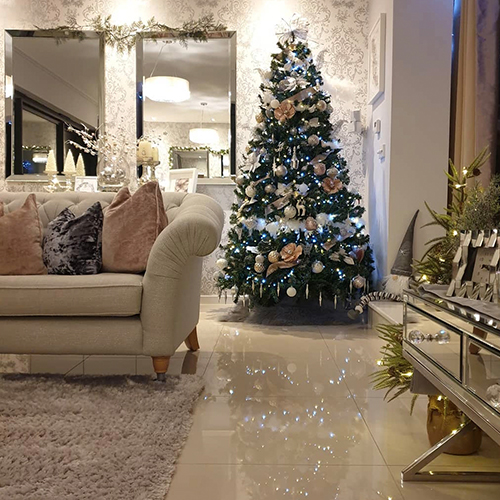 Instagram christmas inspiration - modern living room