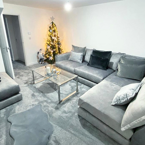 Instagram christmas inspiration - modern living room