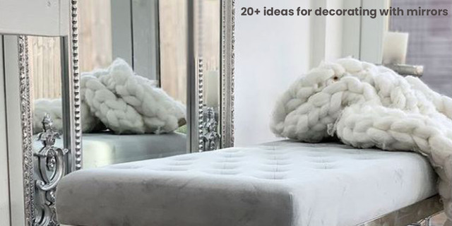 20+ Brilliant Mirror Ideas for Decorating blog link image