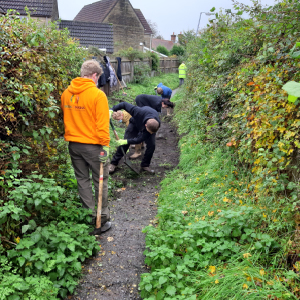 Mere local youth group Seeds4Success planting seeds