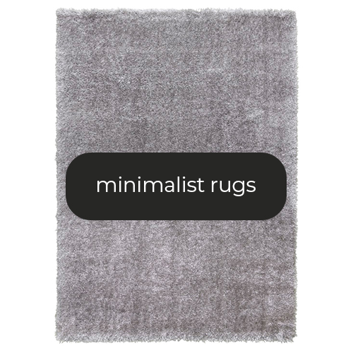 soft fluffy plain rug in light grey