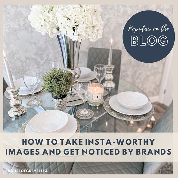Our blog post 'How to take insta-worthy images and get noticed by brands'