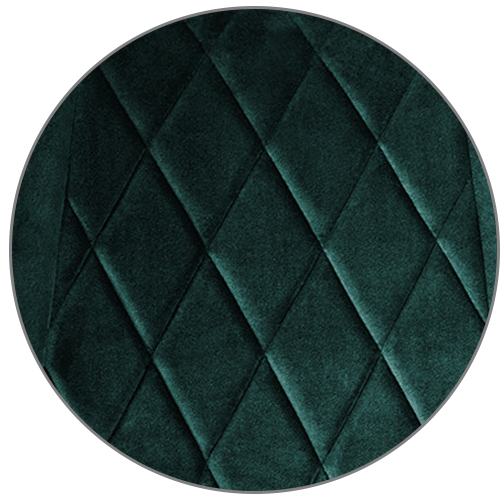 green velvet chair material fabric up close