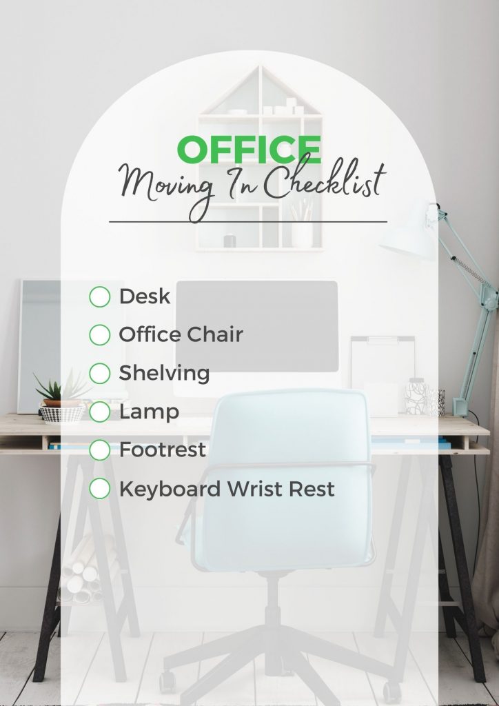 office moving in checklist for 1st time movers 