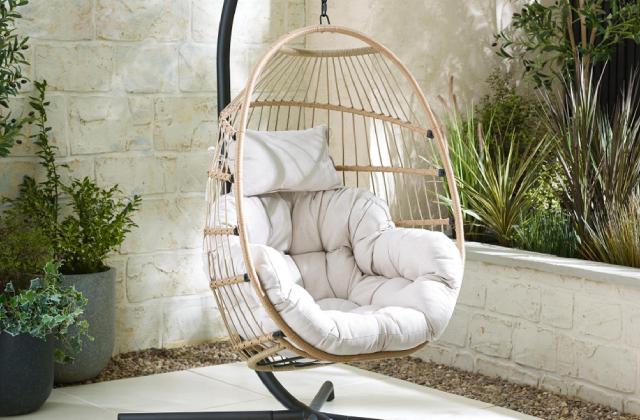 The Ultimate Outdoor Trend This Spring: The Egg Chair