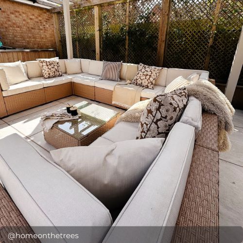 Orlando Rattan Modular Garden Sofa
