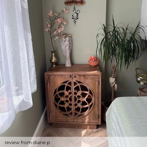 Wood Side Table