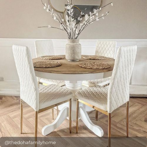 Padstow Dining Table and Milan Dining Chairs