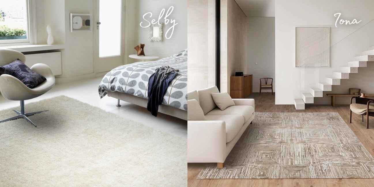 beige and cream rugs for bedroom or dining rooms