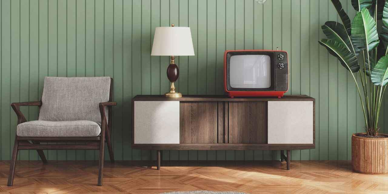 retro interior design featuring mid century modern living room blog image link