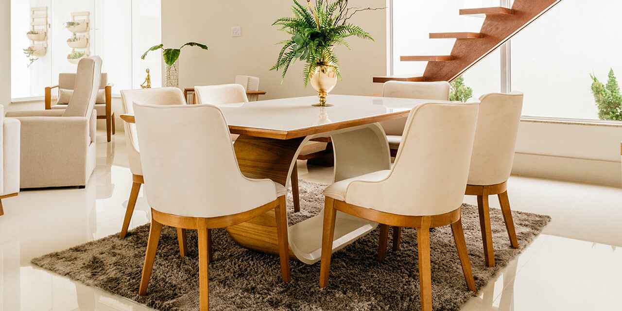 should you put a rug under a dining table blog image 