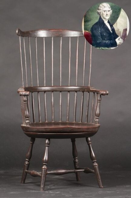 replica of Thomas Jefferson's Swivel Chair